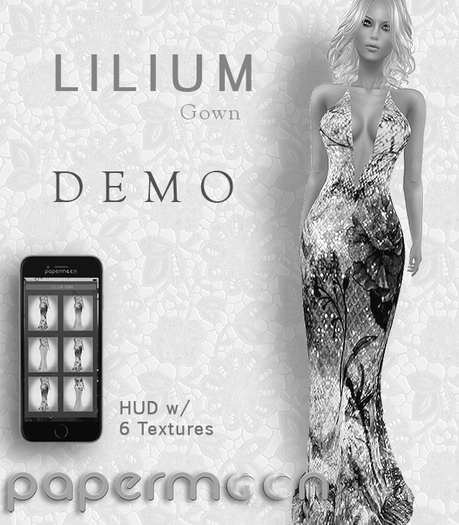 PaperMoon- Lilium Gown - DEMO