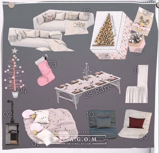 LAGOM - Noel Rose [Table] #08 RARE