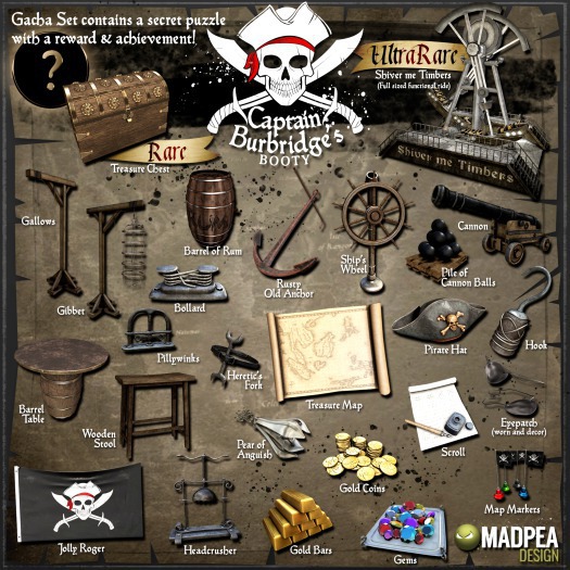 MadPea Captain Burbridge's Booty - Heretic's Fork
