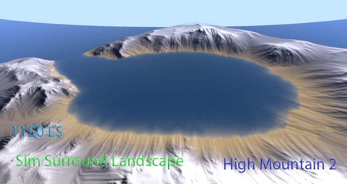 LMB::High Mountain_2 Surround Landscape