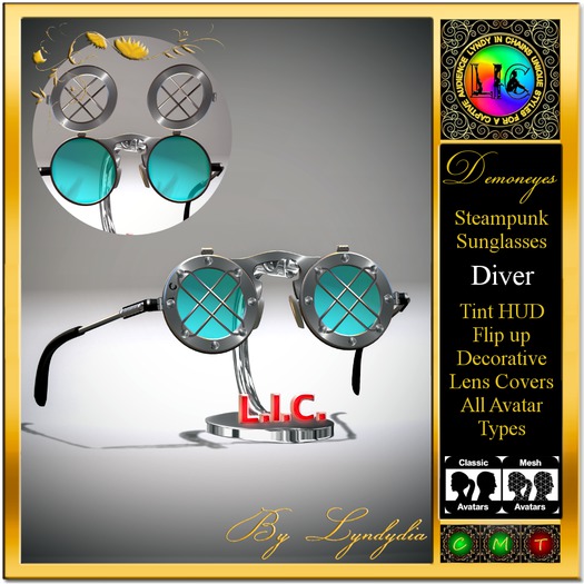 Steampunk Sunglasses Diver