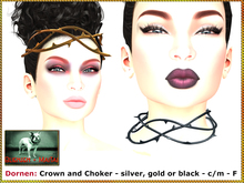 Bliensen + MaiTai - Dornen - Crown and Choker - For Women