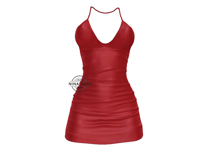 Blueberry | Energy | Dress Solid Red