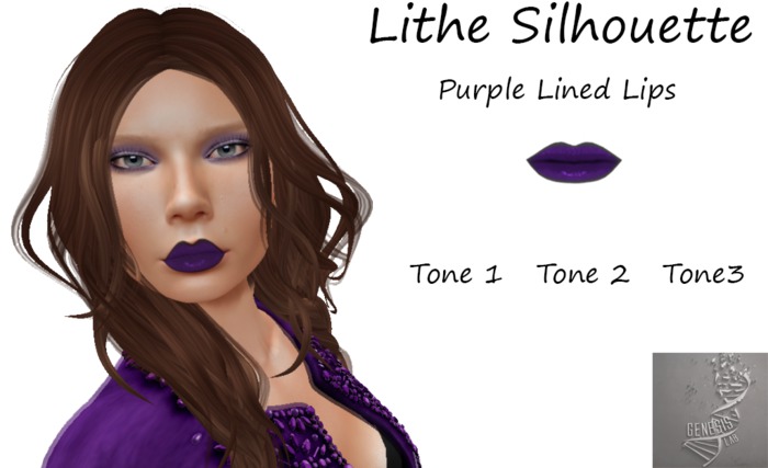 ~LS~ Purple Lined Lips - Genesis HUD