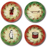 Wall Decor - Christmas - Plate Quad
