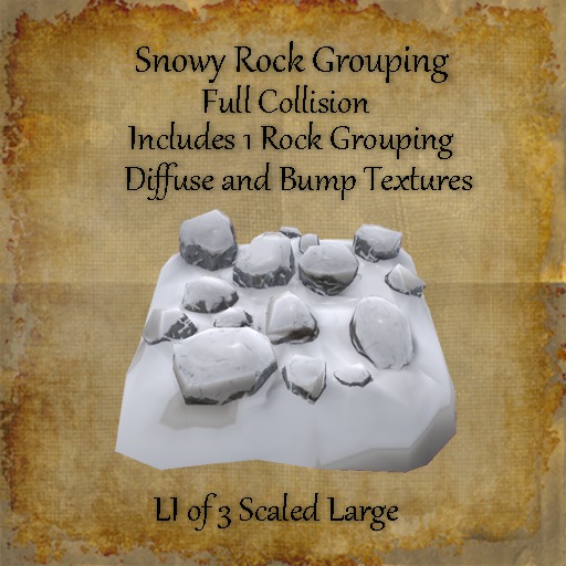 Bad Katz Snowy Rock Grouping
