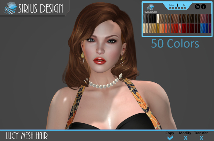 Sirius Design Lucy Mesh hair Boxed