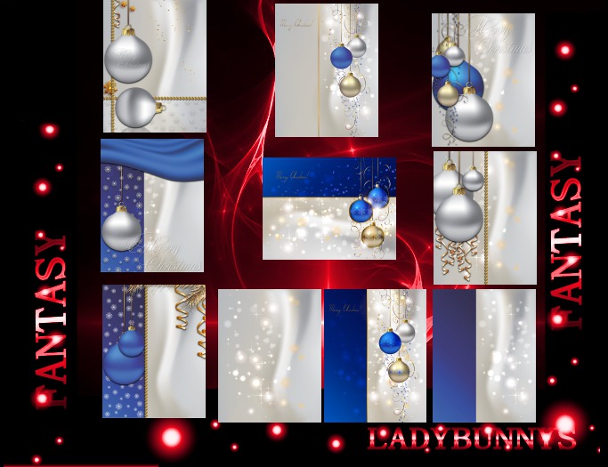 **How About That....Texture!**Christmas Card Textures Blue Christmas {Full Perm Textures}