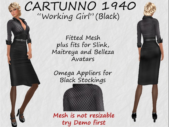 CC Working Girl, Black (Boxed)