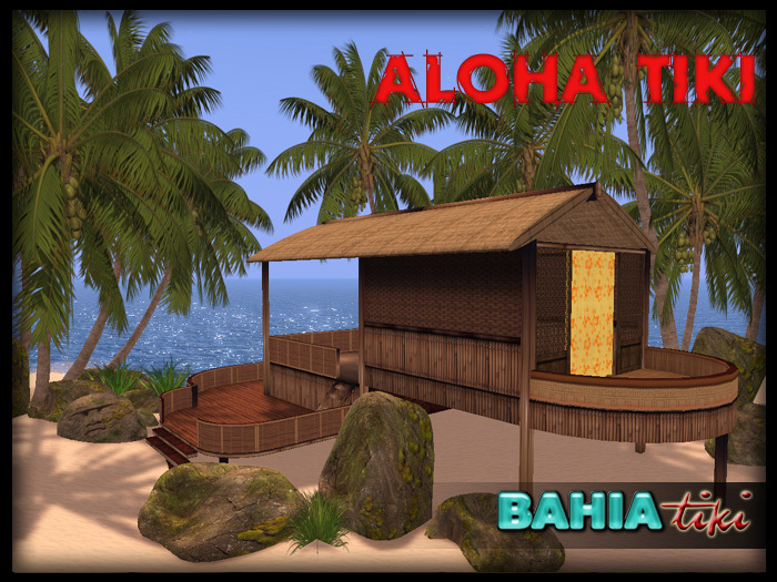 Bahia Tiki - ALOHA Tiki Tropical Beach prefab