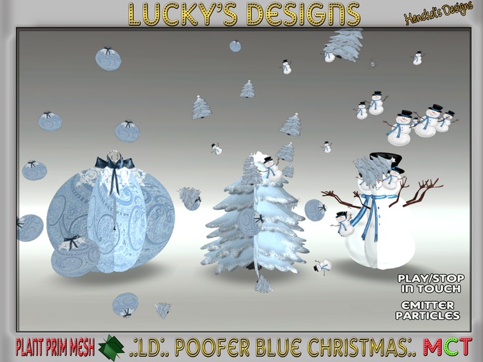 .:LD:. Poofer Blue Christmas:.