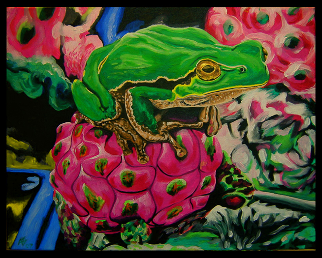 Brain Cactus Frog
