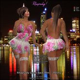 RhapsodyのVのMinidress"牡丹"