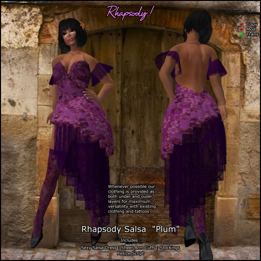 Rhapsody Salsa "Plum"