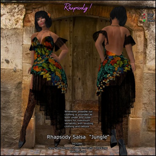 Rhapsody Salsa "Jungle"