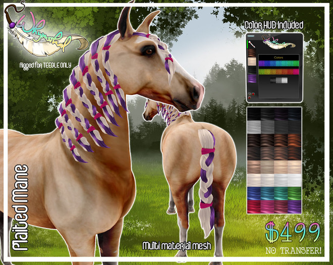 TEEGLE Plaited Mane & Tail