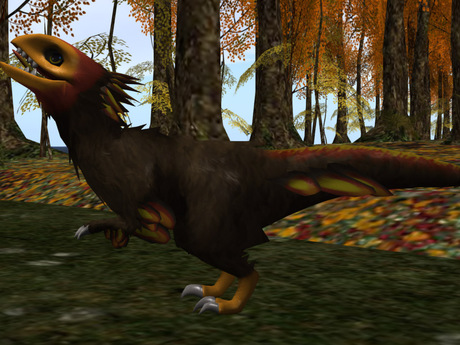 Second Life Marketplace - Turkey Raptor Texture *BRDMRT Spooky Raptor* MOD
