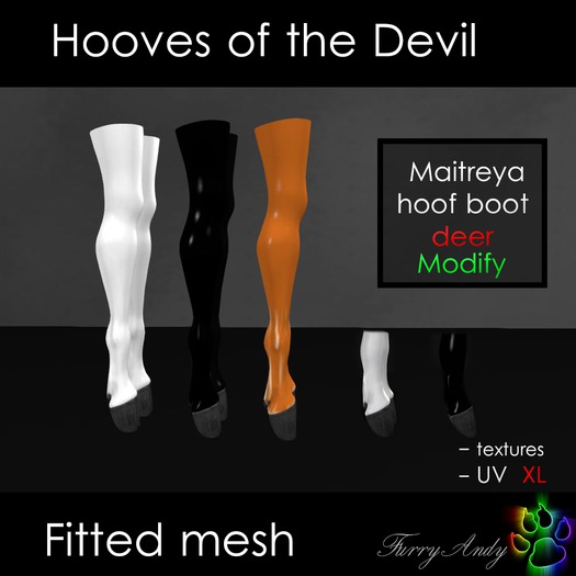 Hoof Boot  Deer - Maytreya - Modify