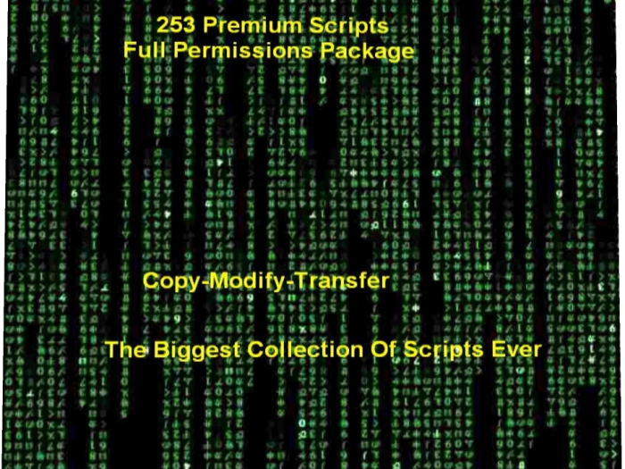 254 Premium Scripts