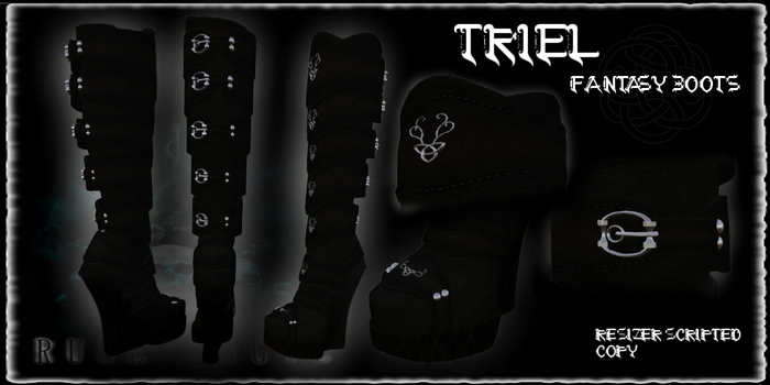 Triel Fantasy Boots (Boxed)