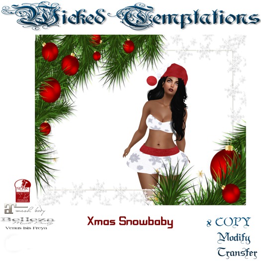 *WT*Xmas Snowbaby
