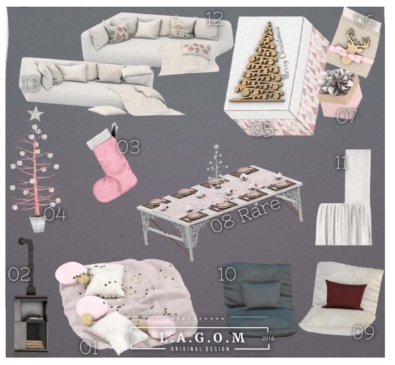 LAGOM - Noel Rose [Table] #08 RARE