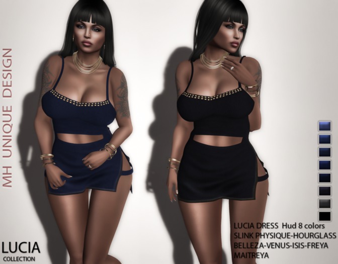 GIFT MH-Lucia Denim Dress-Collection