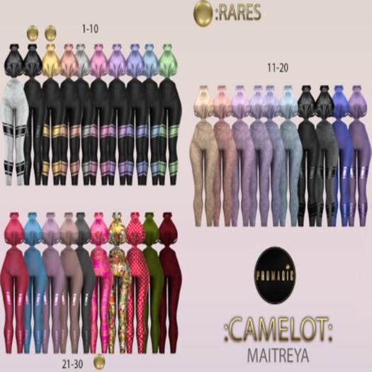 *PROMAGIC* Camelot Suit-26-RARE