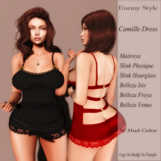 Enemy Style: Camille Dress