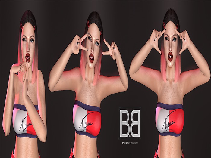 [B.B]-Pose Pack Eva-[Add Me]