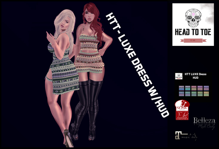 HTT LUXE DRESS W/HUD