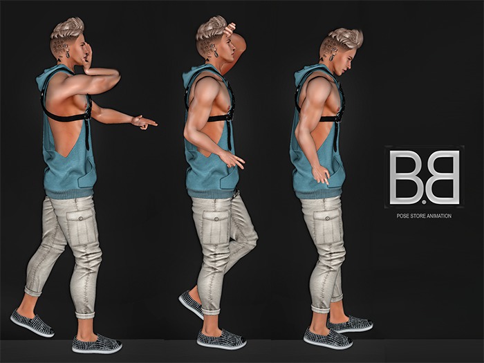 [B.B]-Pose Pack Manu-[Add Me]