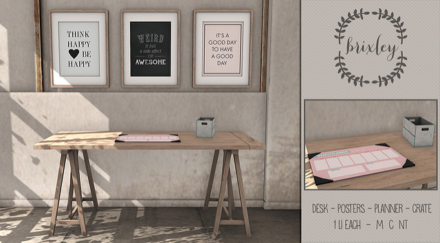 [Brixley] Happy Office Decor
