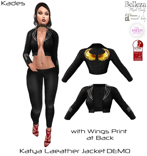 DEMO Kades - Katya Laeather Jacket
