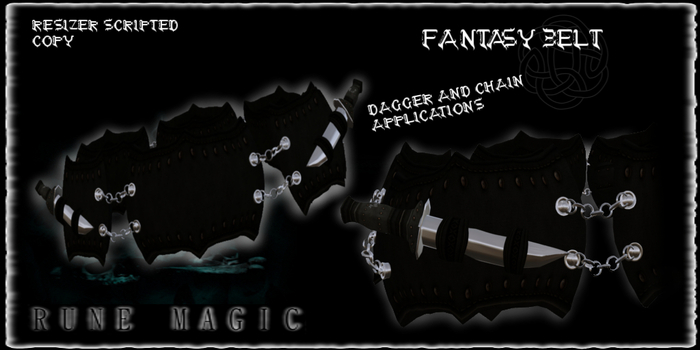 Fantasy Belt (Boxed)