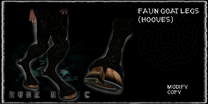 Faun Goat Legs (Boxed)