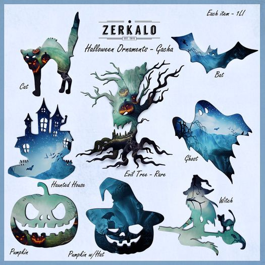[ zerkalo ] Halloween Ornaments - Evil Tree (RARE)