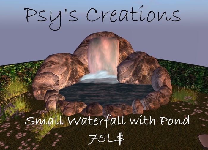 Psy's Creations - Small Waterfall W/ Pond (Boxed)