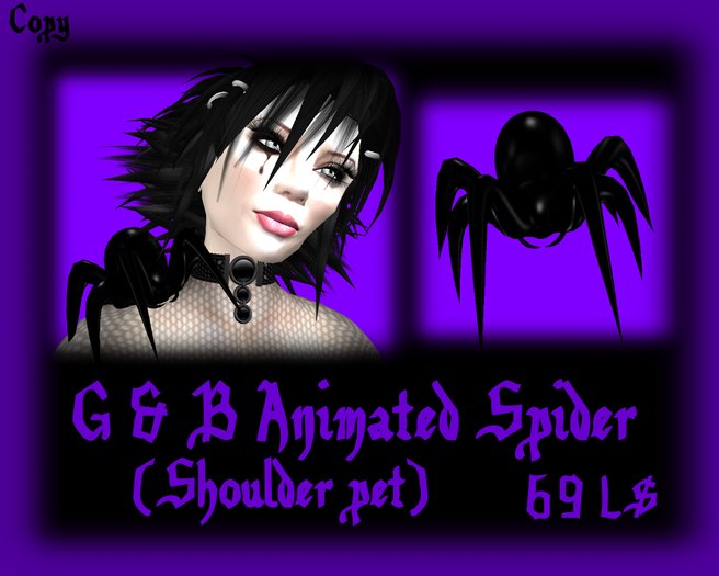 Animated Spider Shoulder Pet Boxed