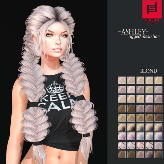 -FABIA- Mesh Hair   <Stina> Blond