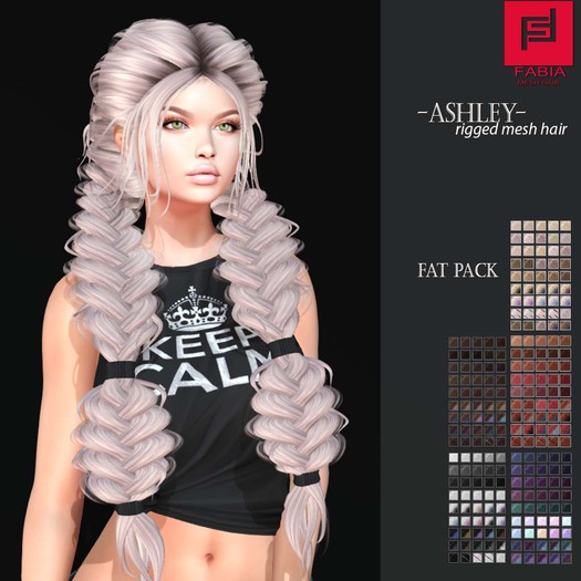 -FABIA- Mesh Hair   <Stina> Fat Pack