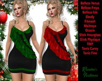Xmas Promo 1 Tank Dress with Frills (HUD)