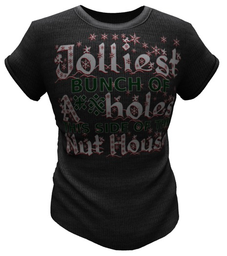 >>K<< Boxed Mens Tee Shirt  Jolliest Bunch