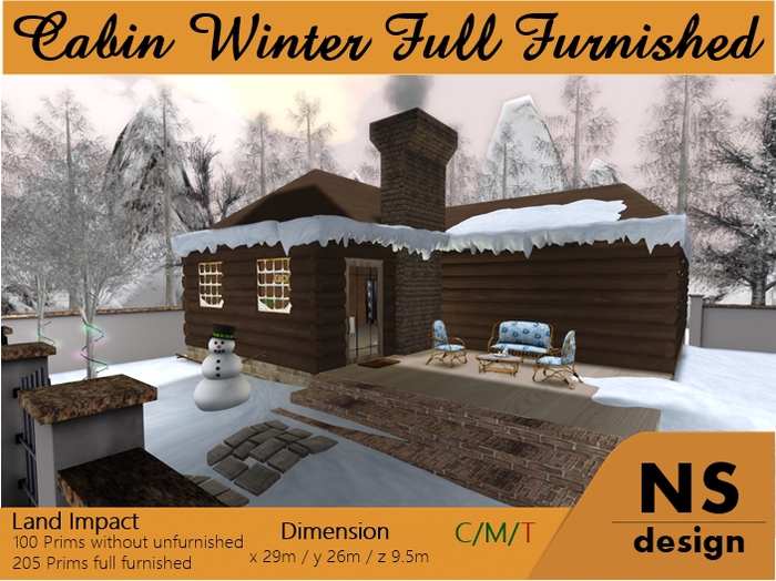 ::..NS..::  Cabin Winter Full Furnished