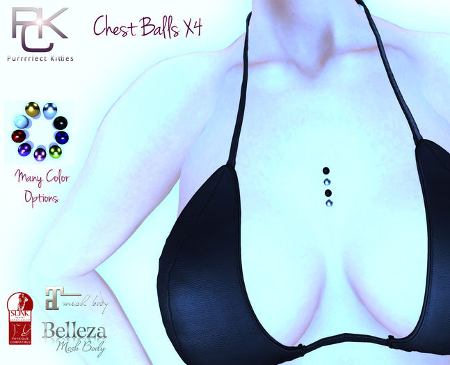 *PKC* Chest Balls x4