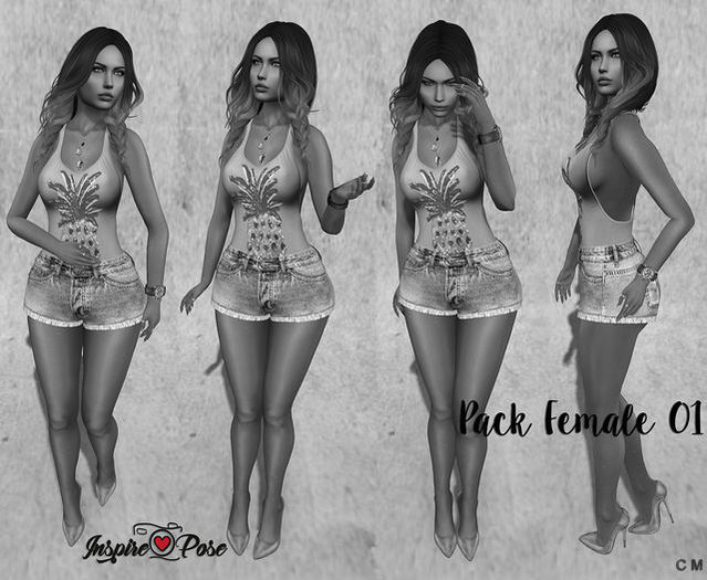 Inspire Pose -Pack Female 01
