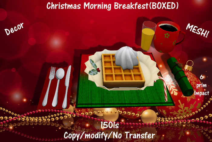Christmas Morning Breakfest(BOXED)