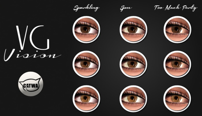 VG VISION THROUGH THE DAY EYES CATWA APPLIERS BROWNS