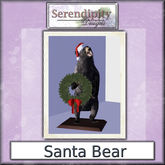 Serendipity Designs - Santa Bear