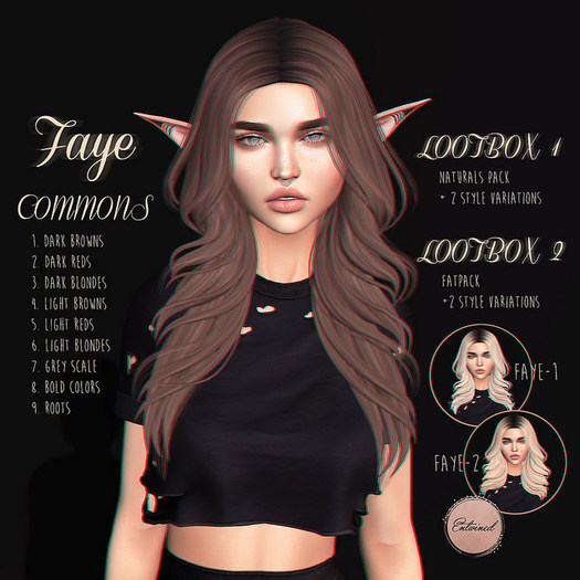 .Entwined. Faye / Light Reds